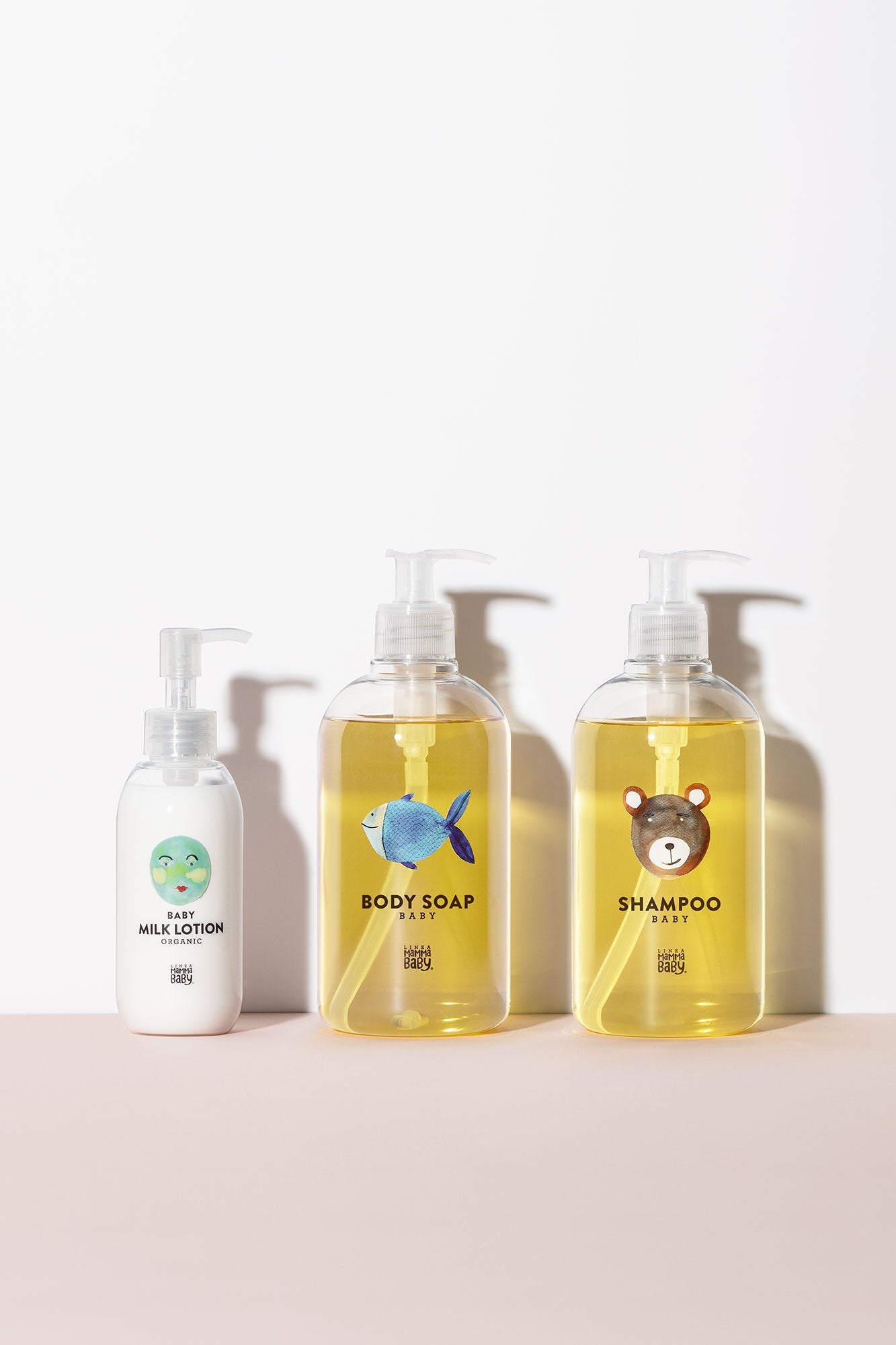 ミルクローション150mL×ボディソープ×シャンプー｜MammaBaby（ママベビー）