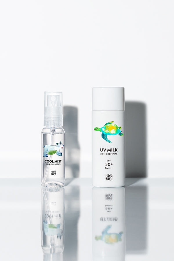 COOL MIST × Non-chemical UV MILK SPF50+ / PA++++