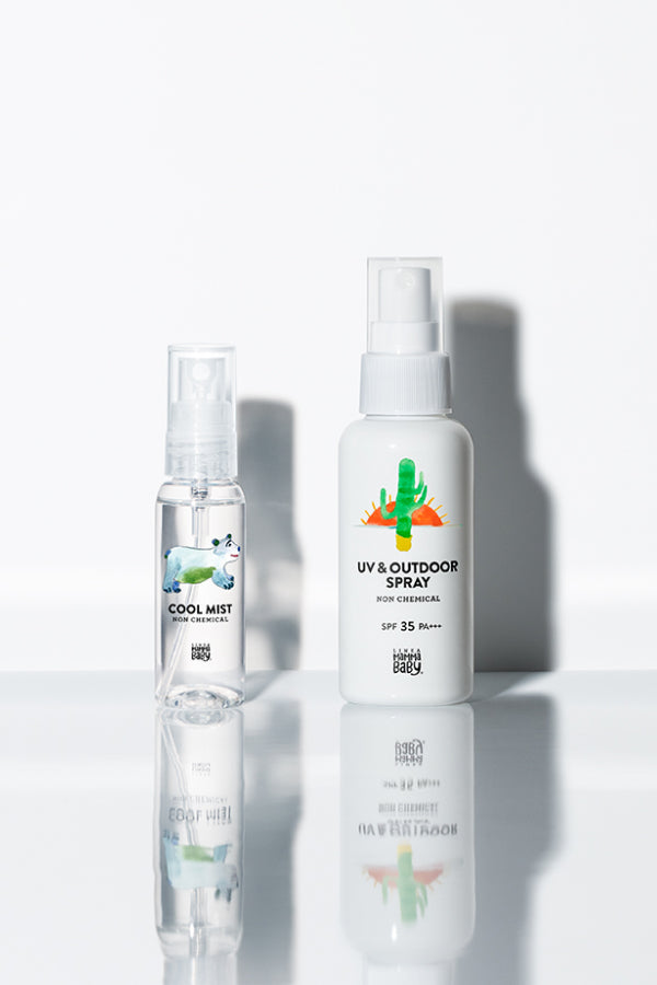 COOL MIST × Non-chemical UV SPRAY SPF35 / PA+++